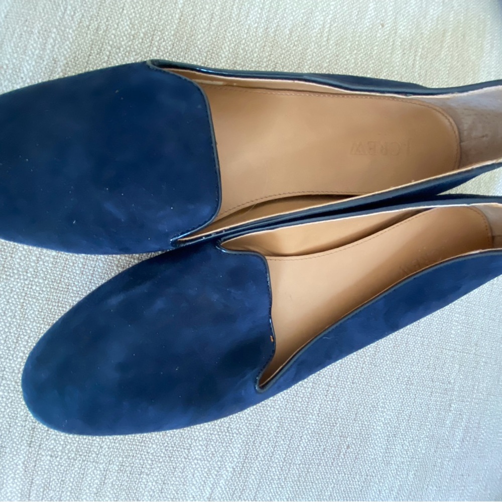 Navy J Crew Shoes - Size 10